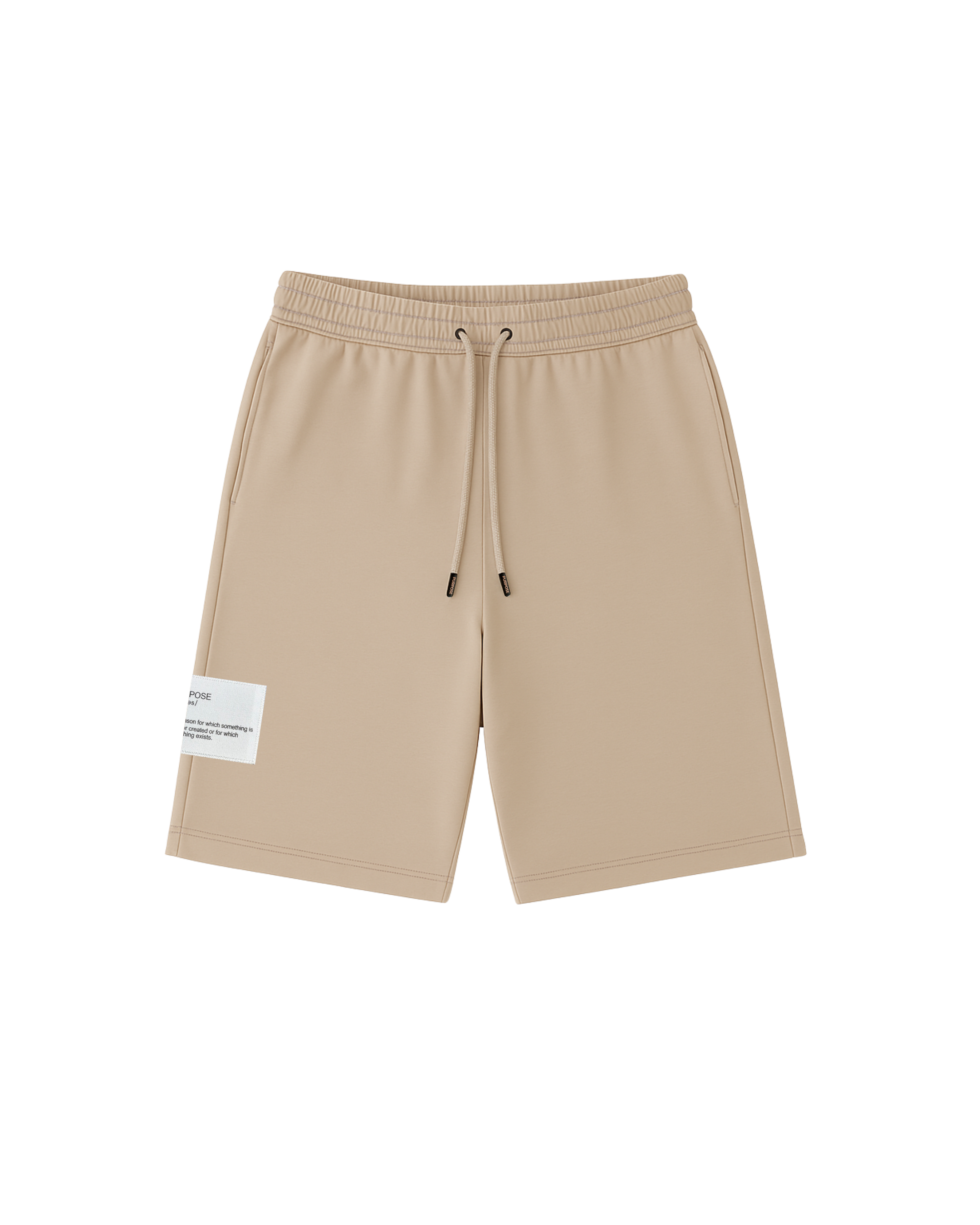 Beige Summer Set T-shirt + Shorts