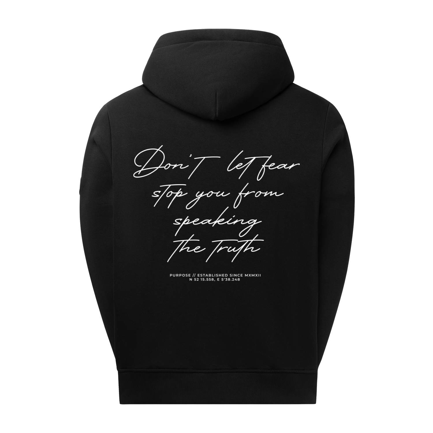Don't let fear stop you - Hoodie