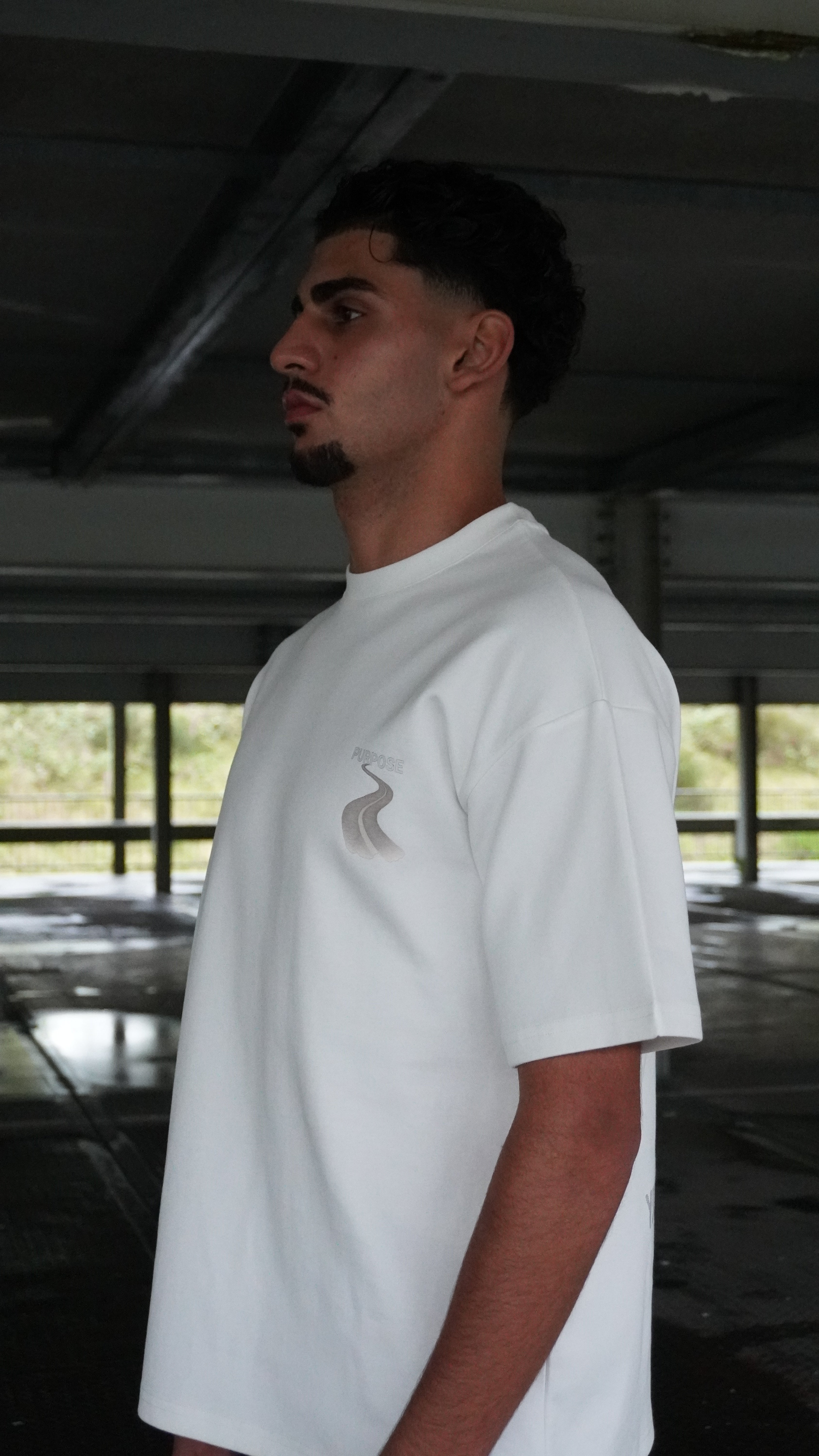 Essentieel wit PURPOSE T-shirt