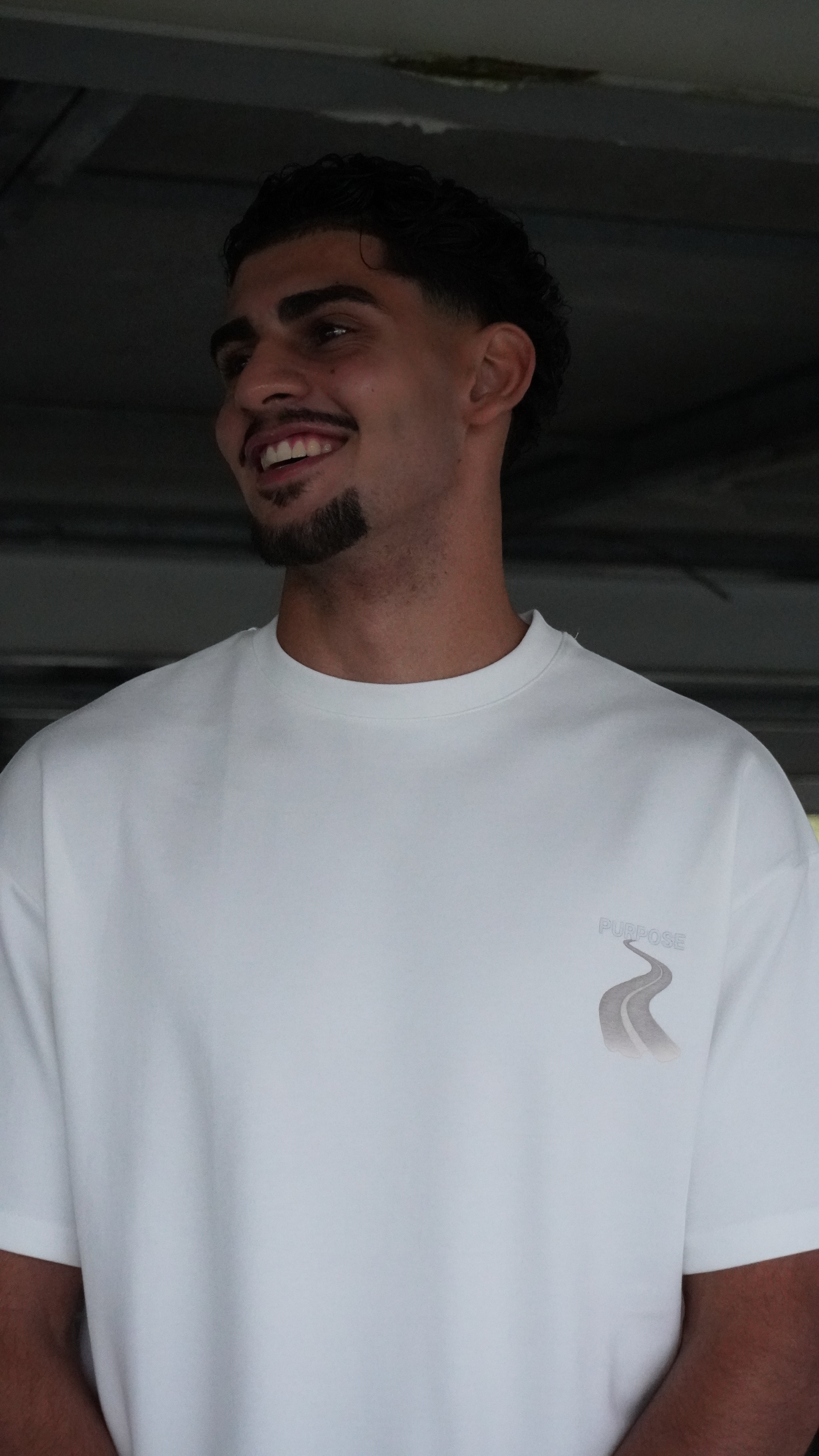 Essentieel wit PURPOSE T-shirt