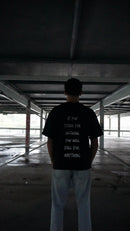 If you stand for nothing - Black T-shirt