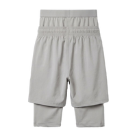 NIEUWE Grijze 3-in-1 halal sportshort