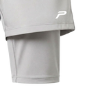NIEUWE Grijze 3-in-1 halal sportshort