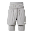 NIEUWE Grijze 3-in-1 halal sportshort