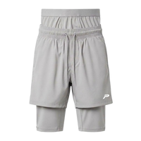 NIEUWE Grijze 3-in-1 halal sportshort