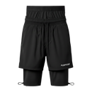 Premium 3-in-1 halal Gym & swim Shorts — Built-In Tights & Support Waistband