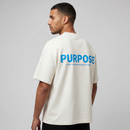 BLUE PURPOSE ESSENTIALS WHITE T-SHIRT