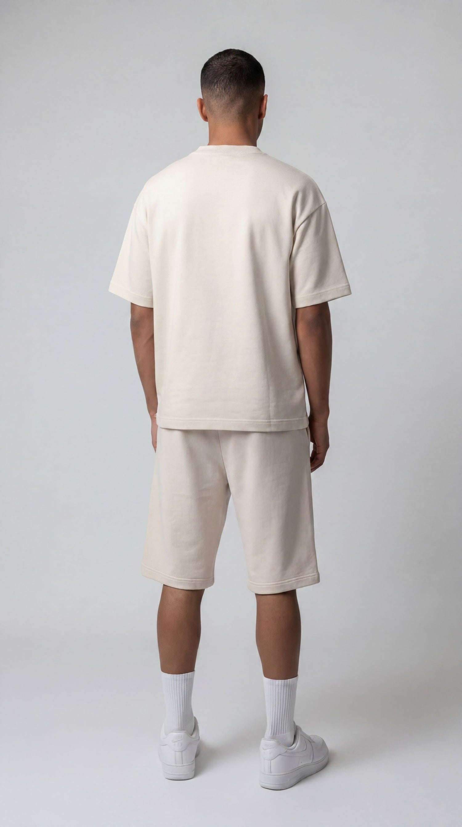 Essential Beige Modest Summer Shorts