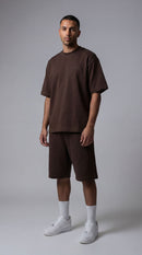 Essential Brown Modest Summer shorts