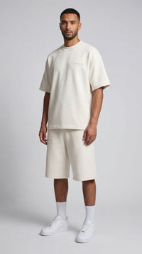Essential White Modest Summer shorts