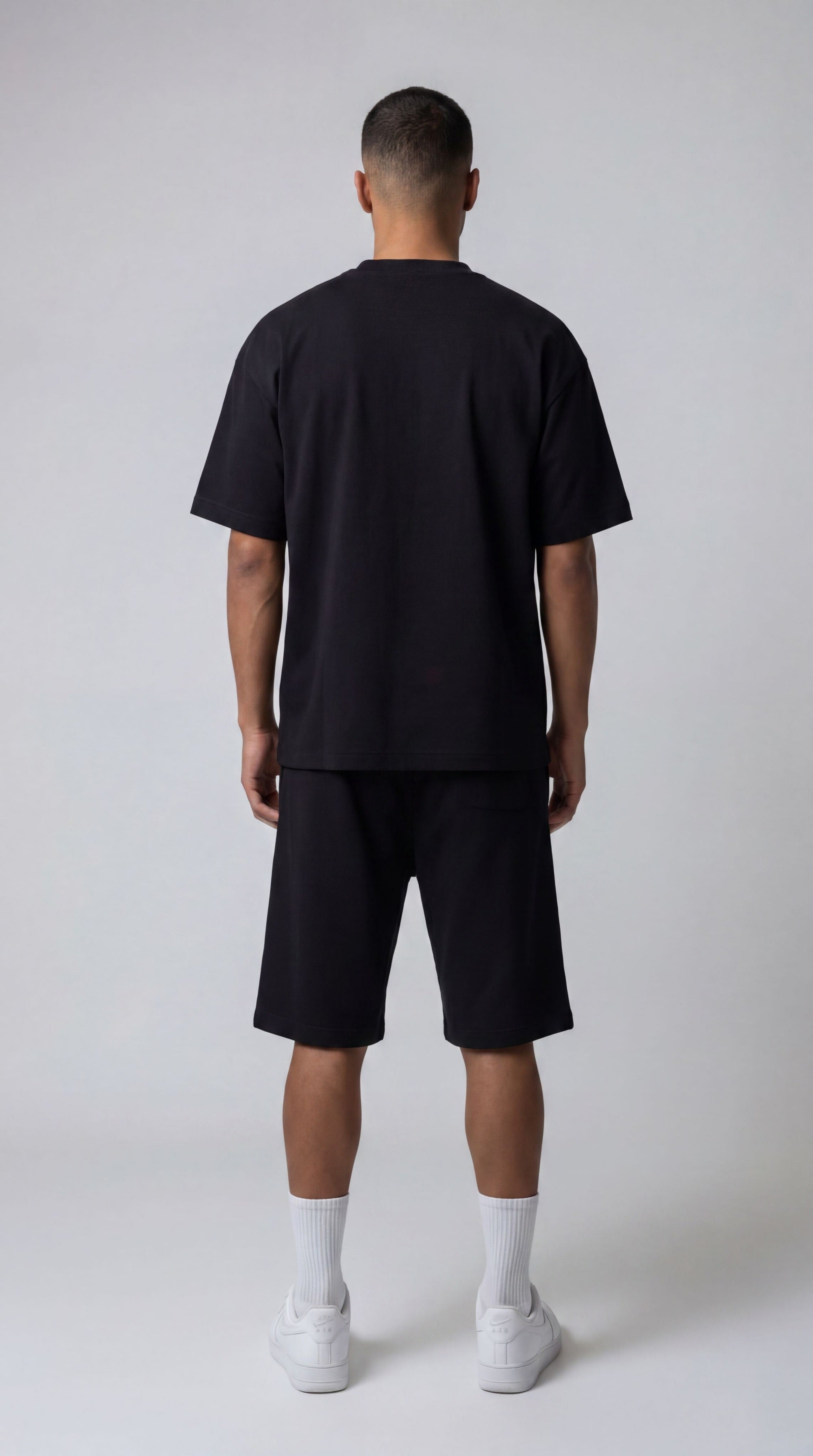 Essential Black Modest Summer Shorts