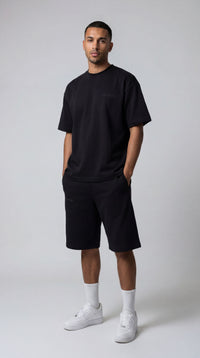 Essential Black Modest Summer Shorts