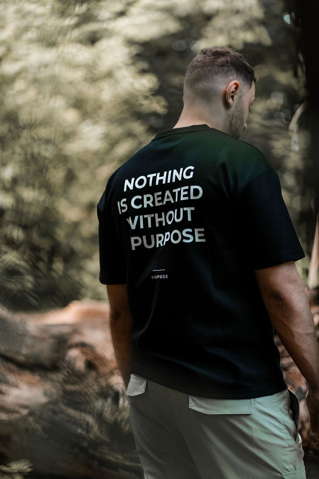 Essentieel wit PURPOSE T-shirt