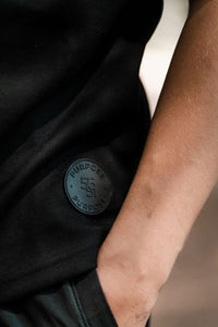 Principles over Money - Oversized T-shirt - Black 300GSM