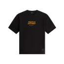 Principles over Money - Oversized T-shirt - Black 300GSM