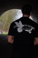 The Provider - Oversized T-shirt - Black 300GSM