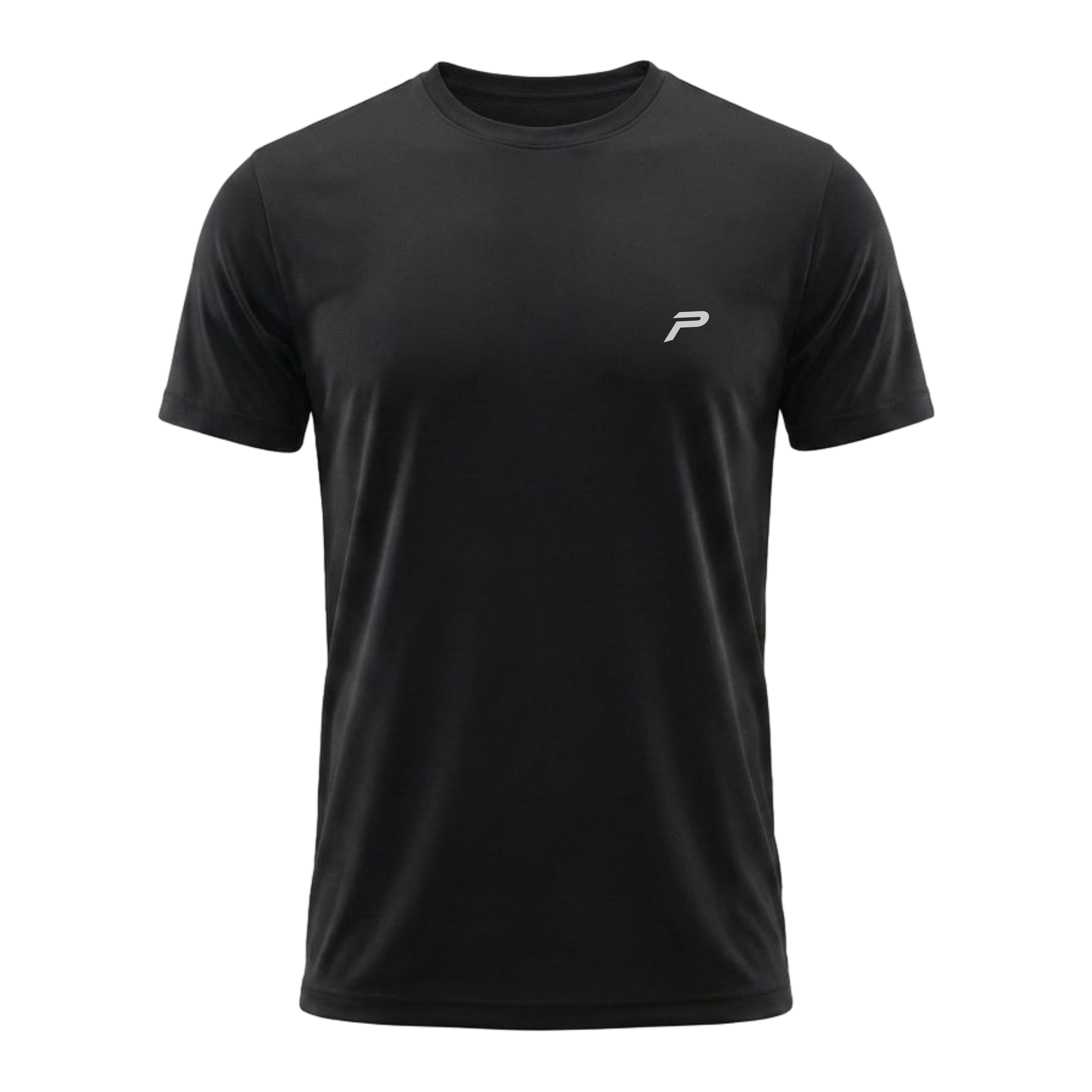 The P Logo - Gym T-shirt Black