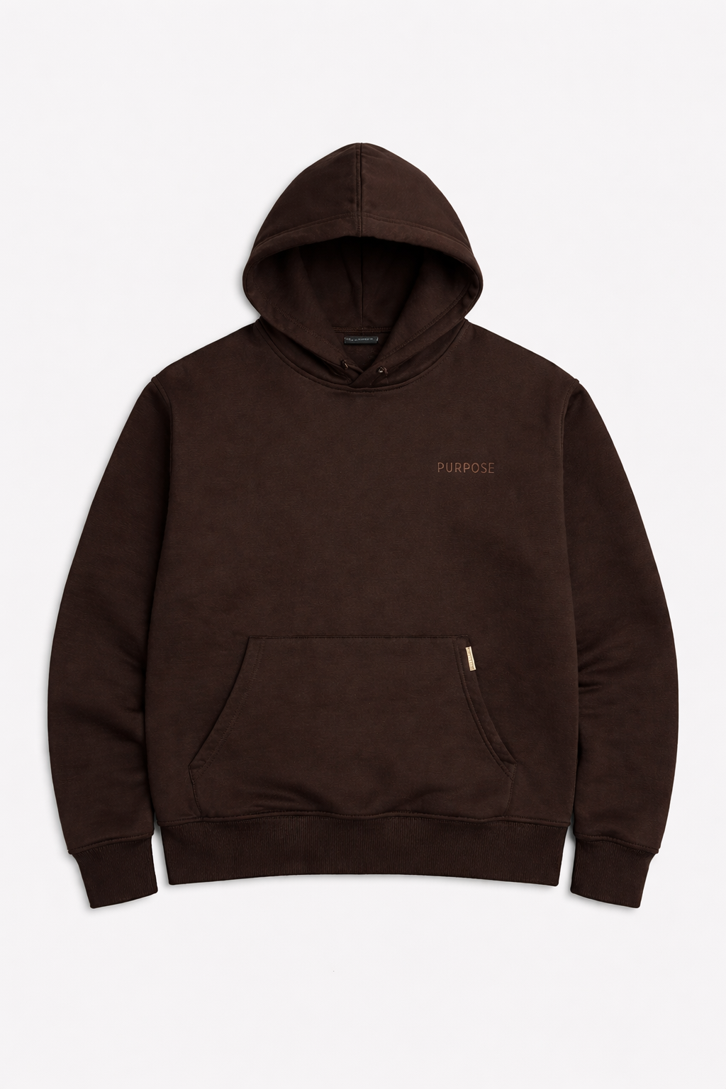 Purpose Essential Hoodie — Brown