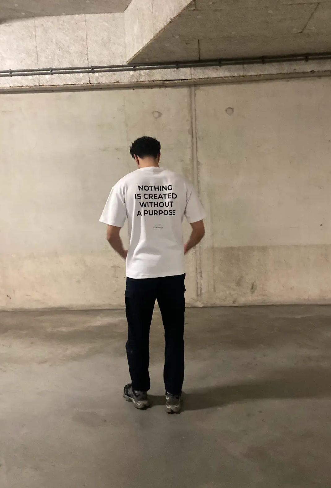 Essentieel wit PURPOSE T-shirt