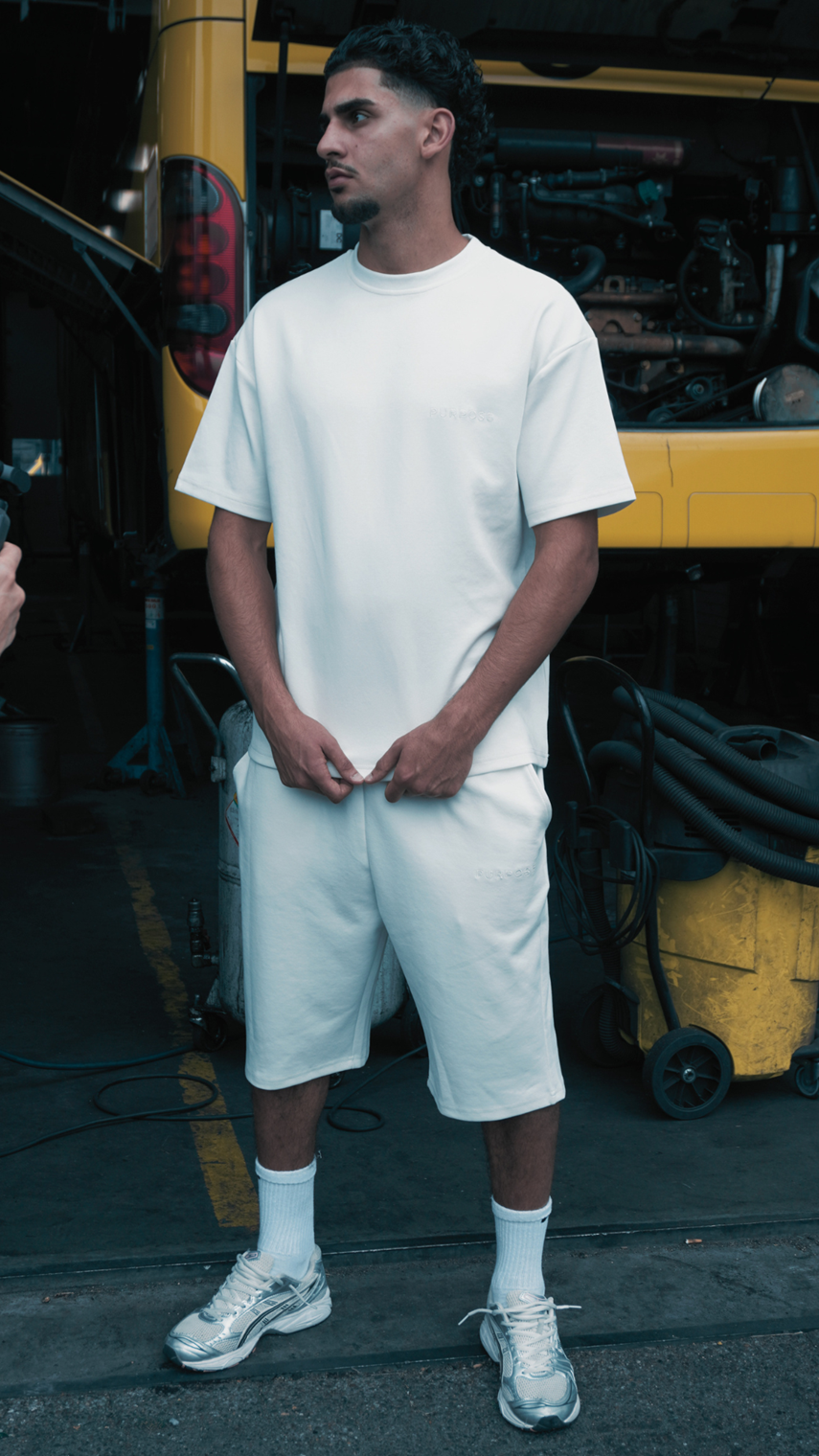 Essential Off-White Modest Summer set