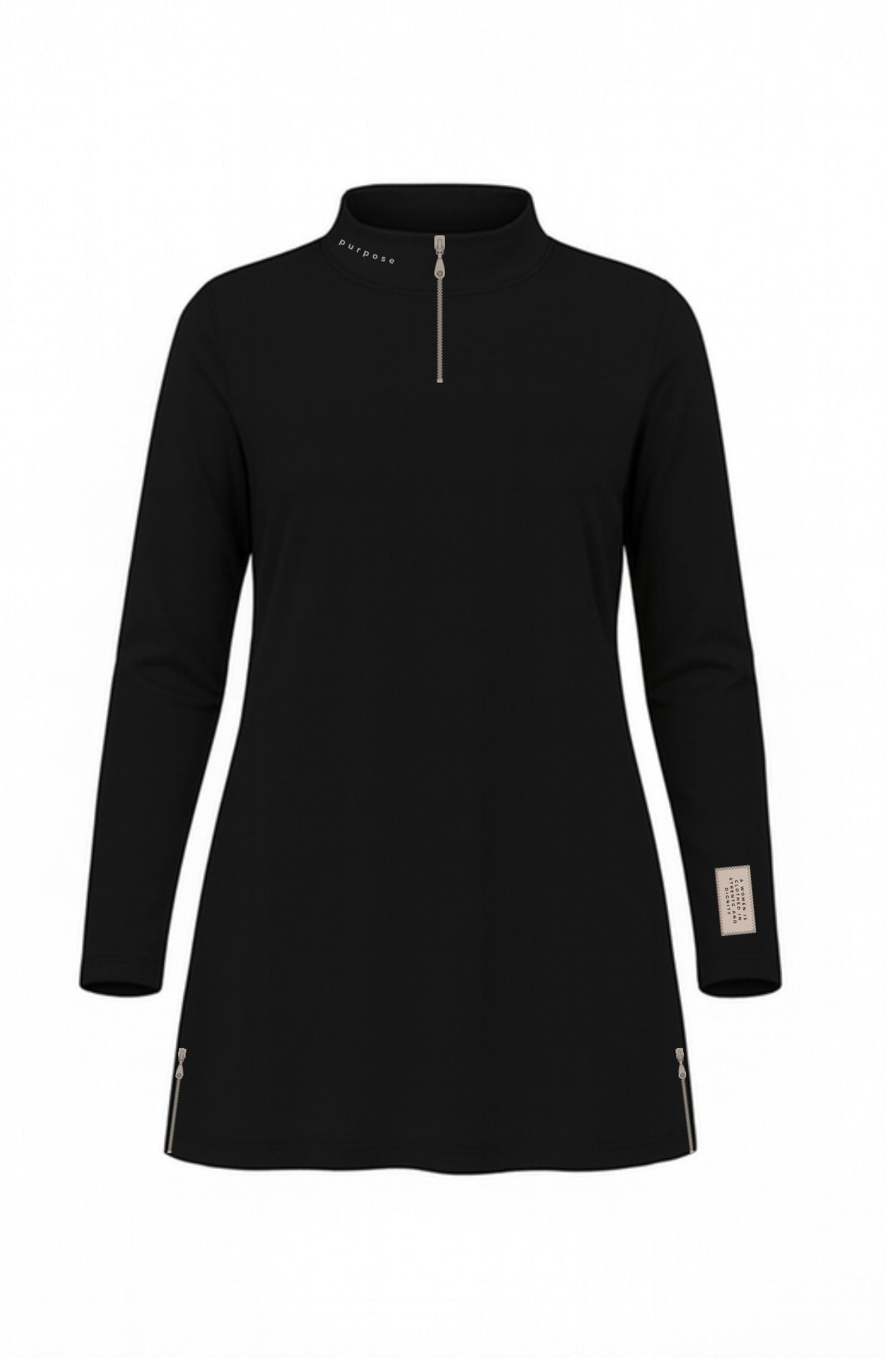 MODEST ACTIVE/GYMWEAR WOMAN - BLACK